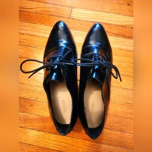 Black Oxford Shoes by Forever 21